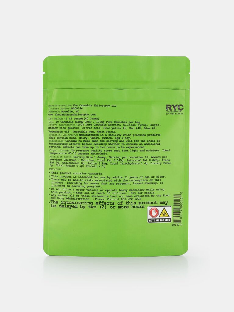 1918I Gummy Chew Indica 100mg_A