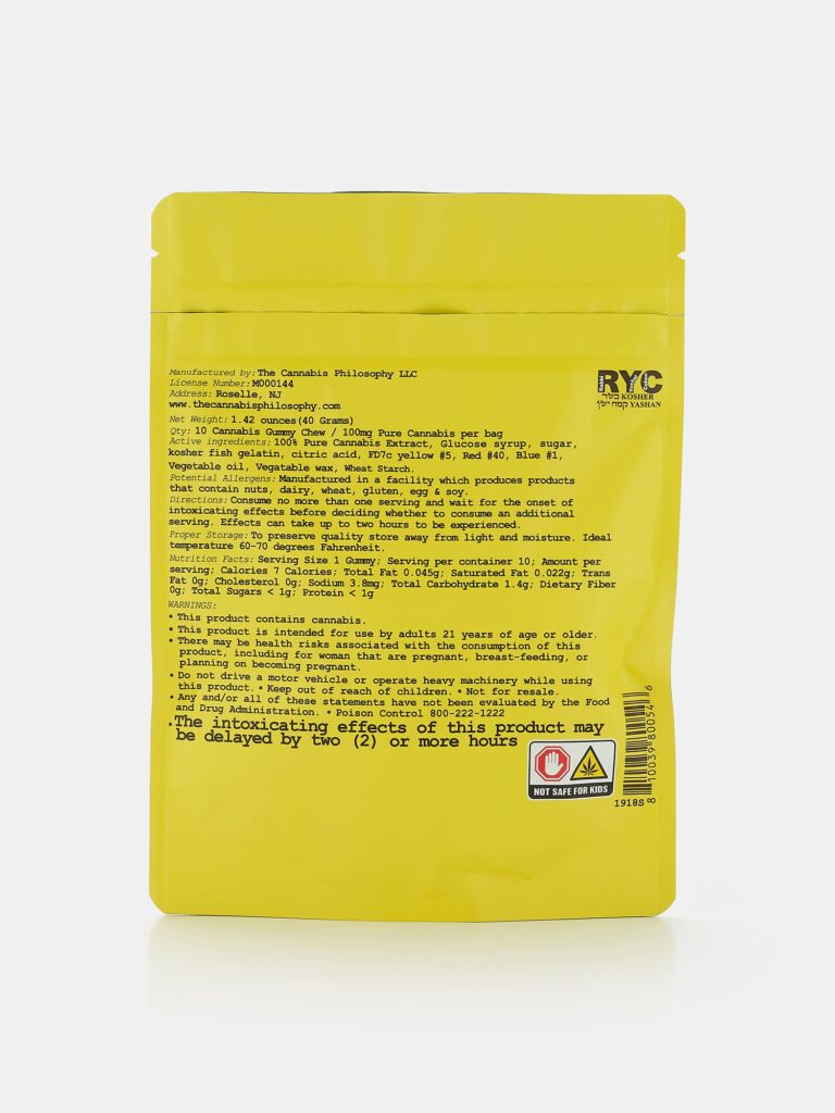 1918S Gummy Chew Sativa 100mg_B