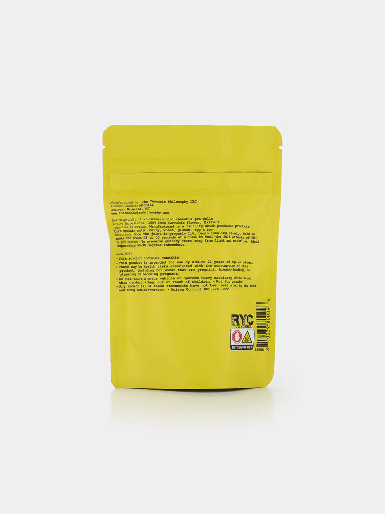 Infused Pre-Roll 5 Minis Sativa_B